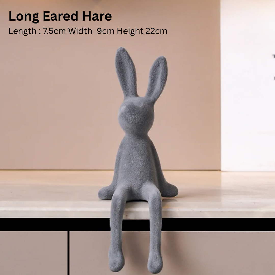 Sitting Long Eared Hare