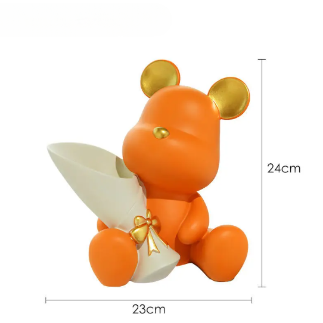 Bouquet Bear Vase