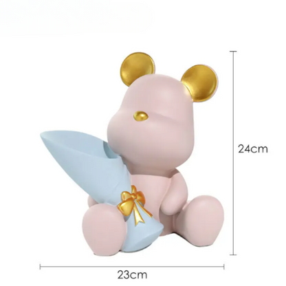 Bouquet Bear Vase