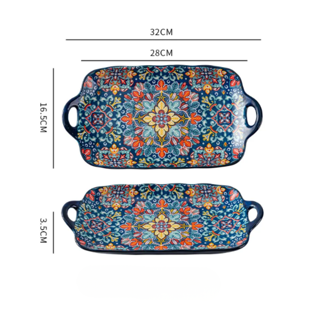 Bohemian Fish Plate