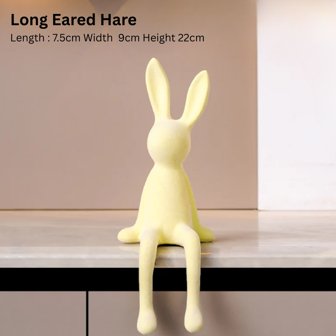 Sitting Long Eared Hare