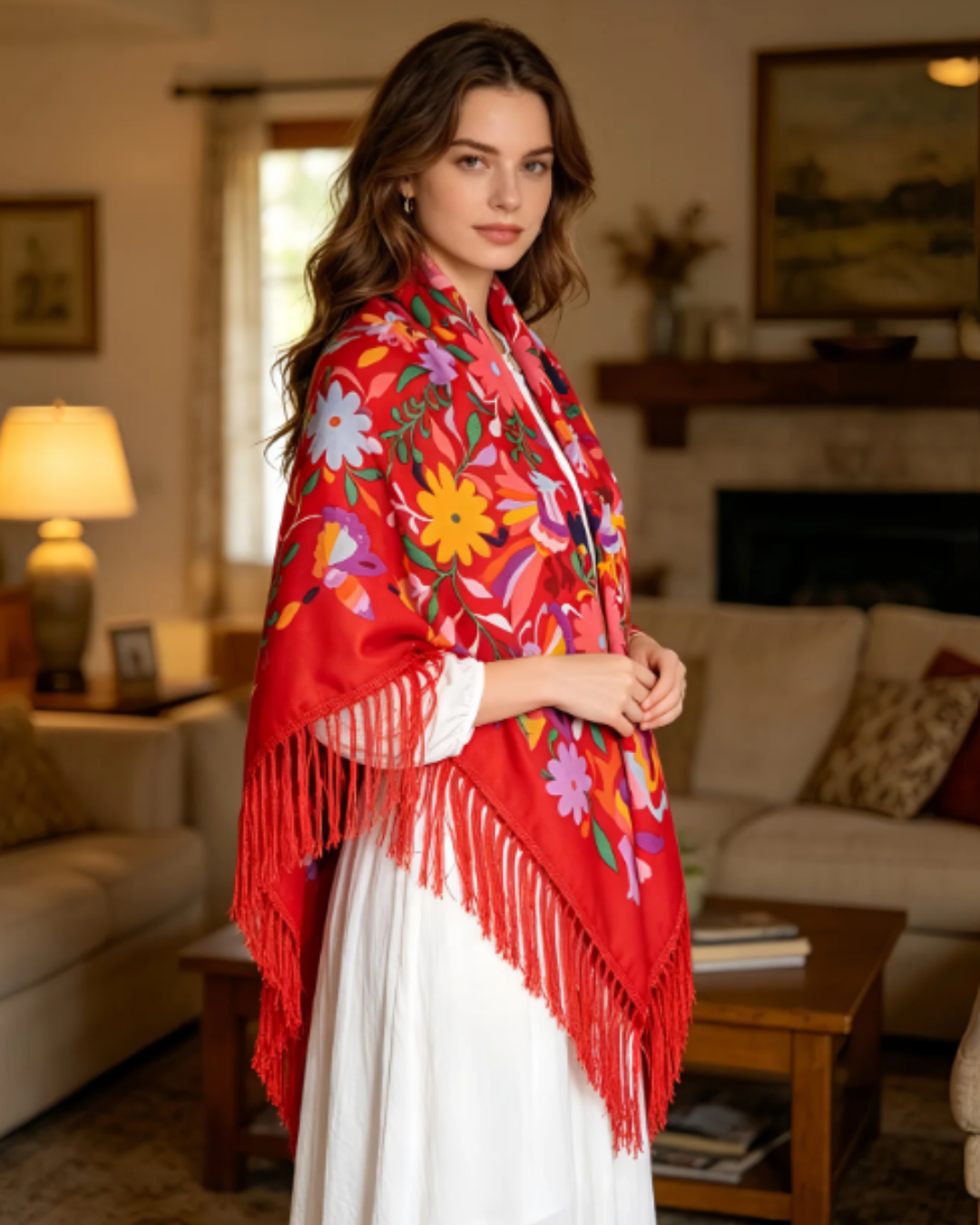 Katerina Tassel Scarf