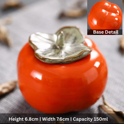Persimmon  Tea Caddie
