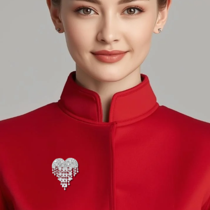 Valentina Rhinestone Brooch