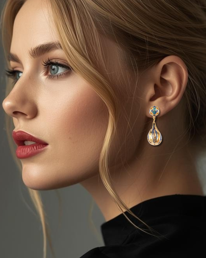 Ophelia Vintage Drop Earrings