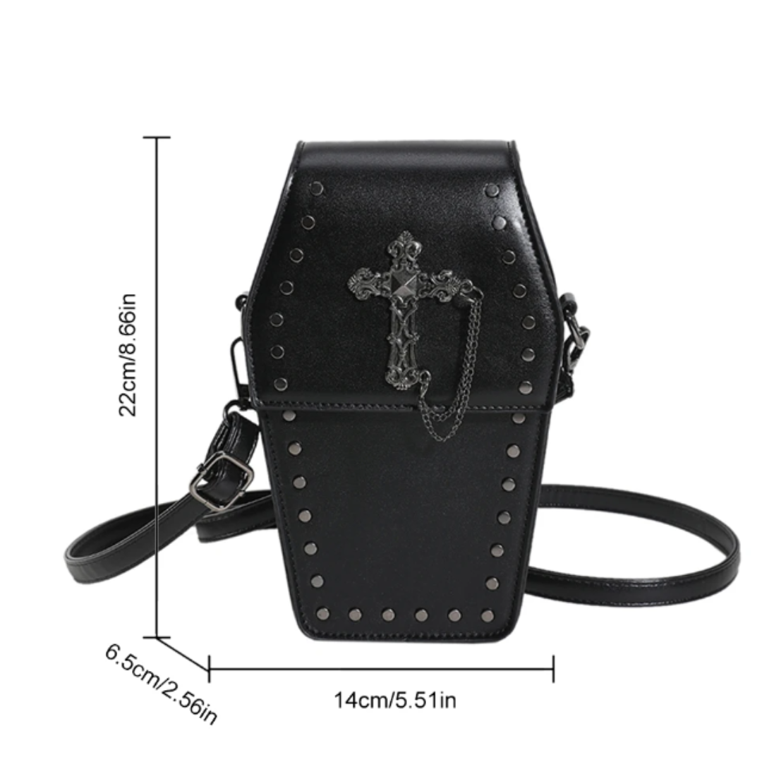 Gothic Coffin Satchel