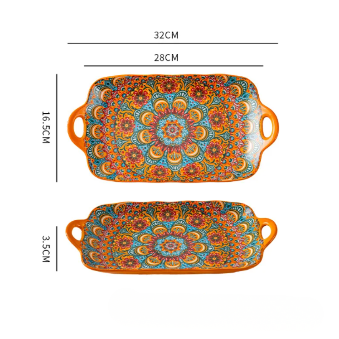 Bohemian Fish Plate
