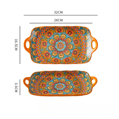 Bohemian Fish Plate