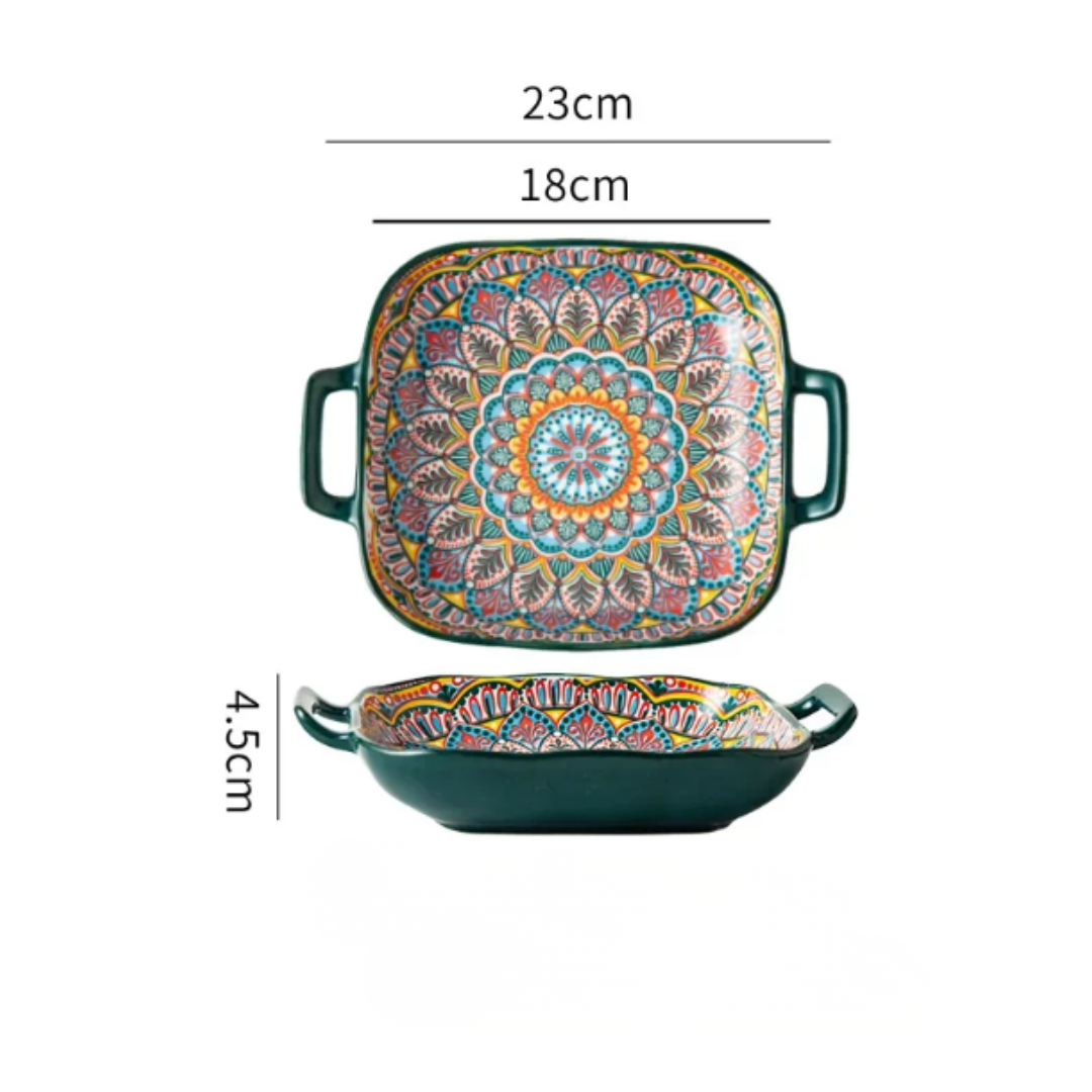 Bohemian 9inch Serving Dish