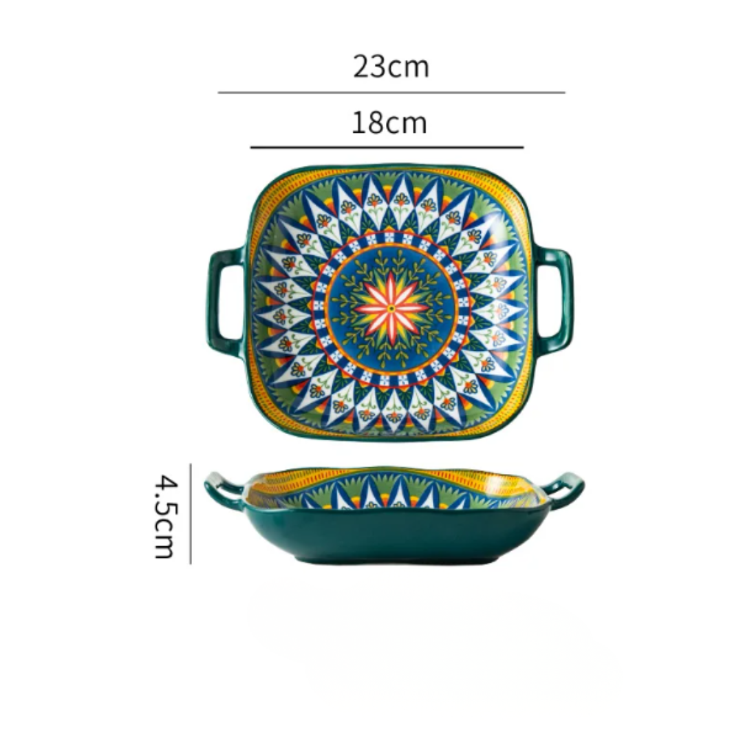 Bohemian 9inch Serving Dish