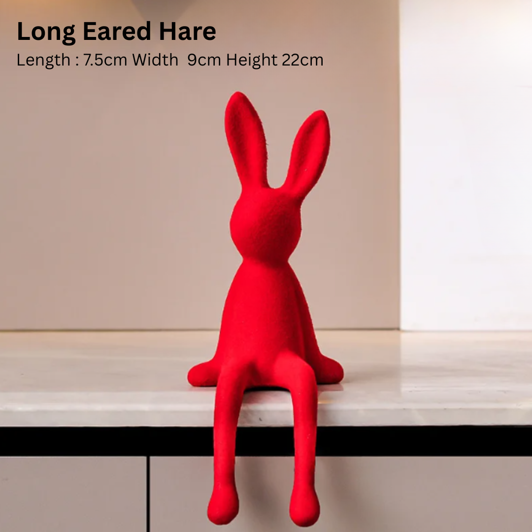 Sitting Long Eared Hare