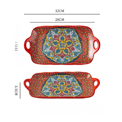 Bohemian Fish Plate