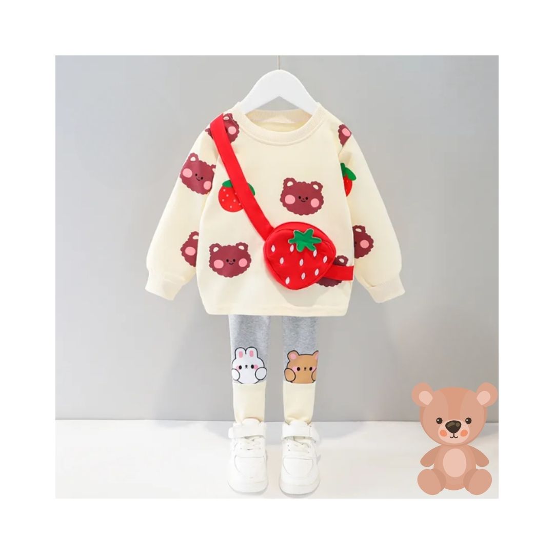 Spring Autumn Baby Pullover Set