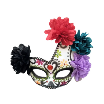 La Catrina Rose and Crown Mask