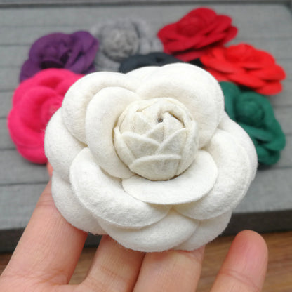 Luxe Rosette Brooch