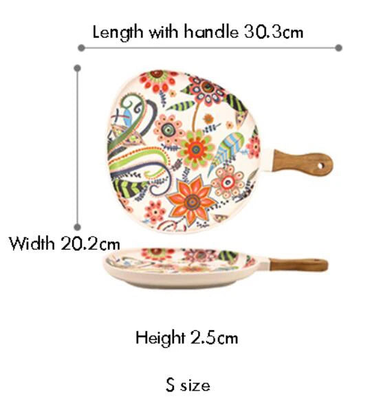 Lan Ceramic Salad Plate