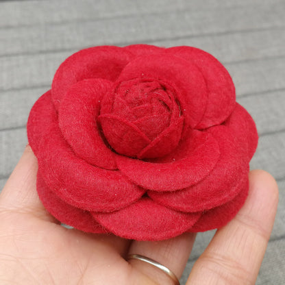 Luxe Rosette Brooch