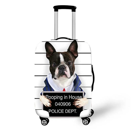 Luggage Skins -Bad Dog Mug Shots