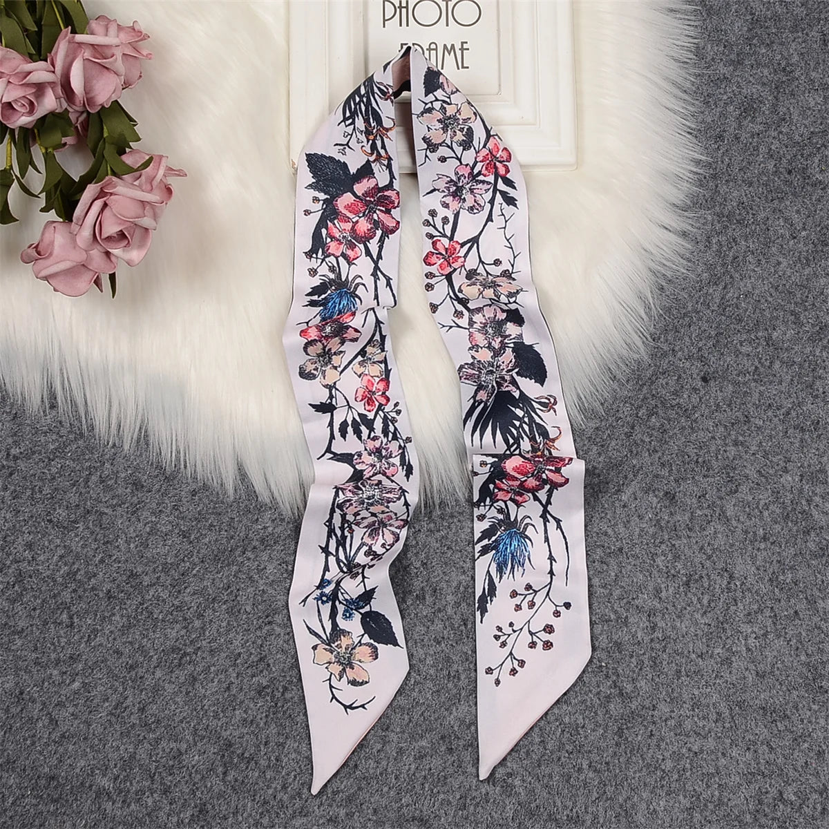 Juliette Rose Twill Scarf