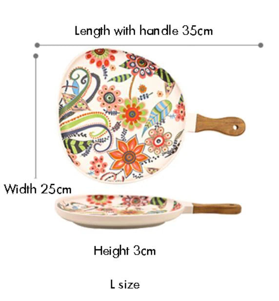 Lan Ceramic Salad Plate