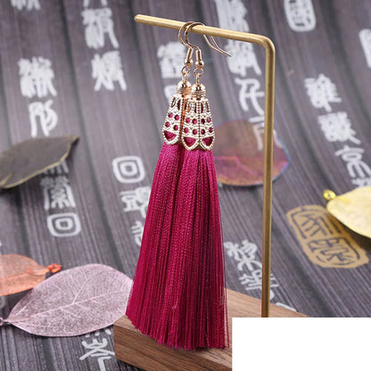 Tia Tassel Earrings