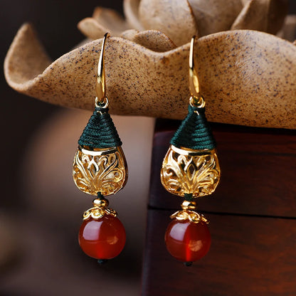 Jynn Vintage Drop Earrings