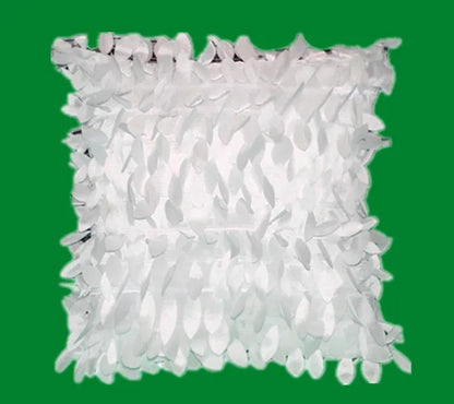 Textured Leaves Cushion Cover