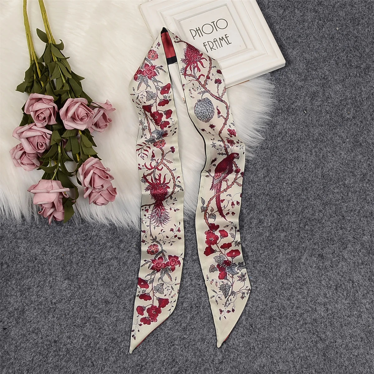 Juliette Rose Twill Scarf