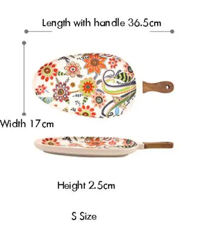 Lan Ceramic Salad Plate
