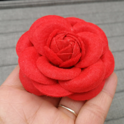 Luxe Rosette Brooch