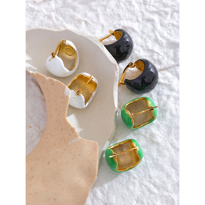 Emmi Enamel Earring