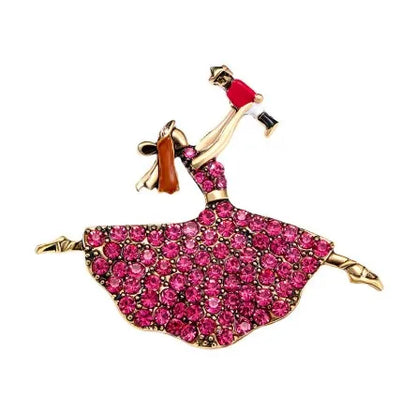 Elise Dancer Brooch