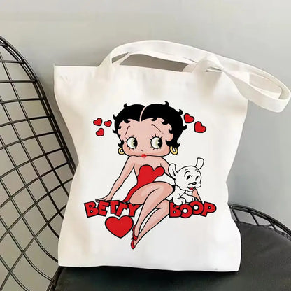 Betty Boop Canvas Tote