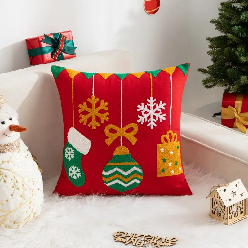 Cartoon Christmas Cushion Cover