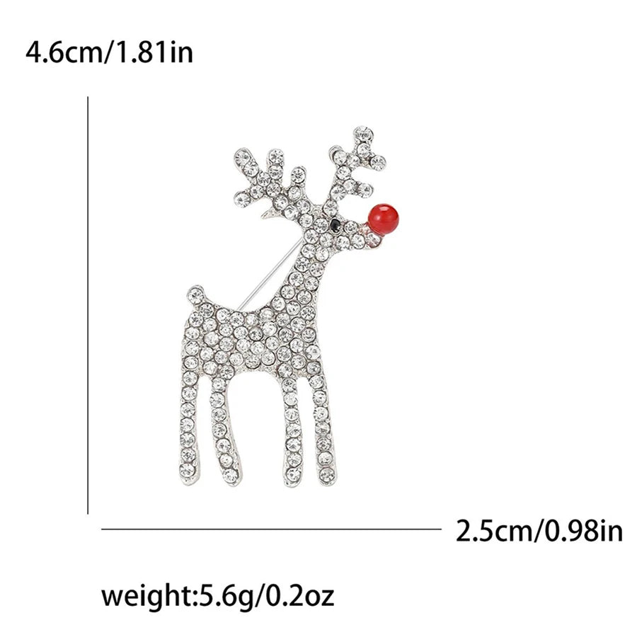 Rudolph's Radiance Brooch