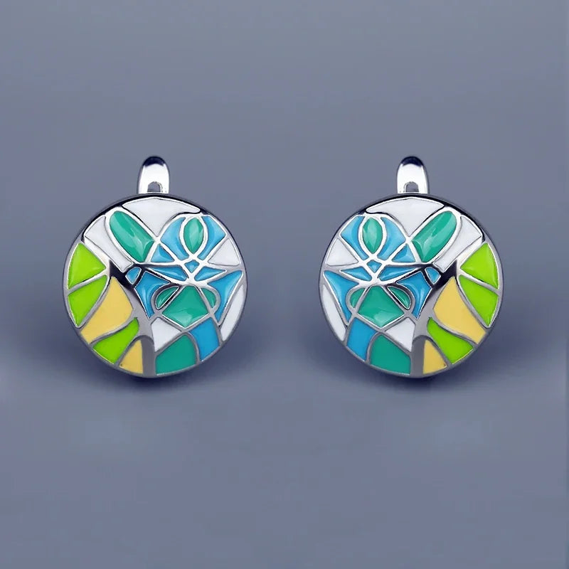 Ella Enamel Earrings