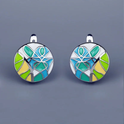 Ella Enamel Earrings