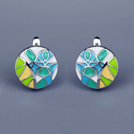 Ella Enamel Earrings