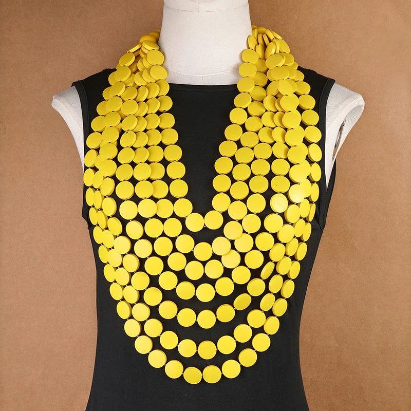 Ethnic Cascading Necklace