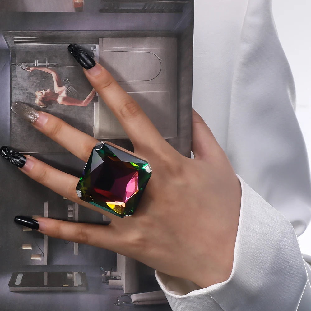 Bianca Facet Ring