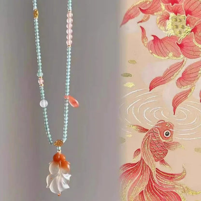Oriental Traditional Koi Necklace
