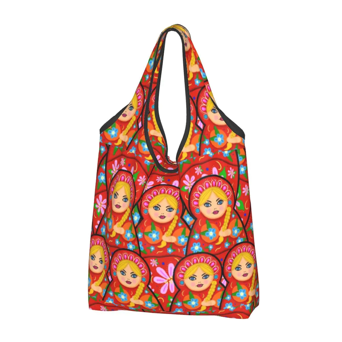 Russian Doll Design Eco Shopping Bag