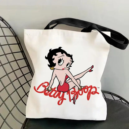 Betty Boop Canvas Tote