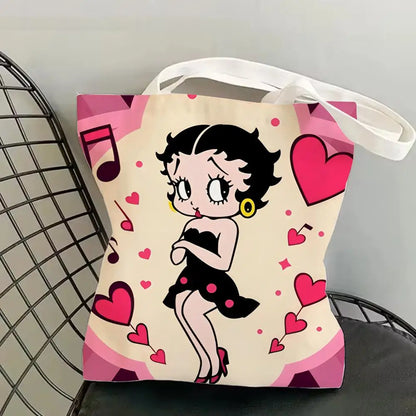 Betty Boop Canvas Tote