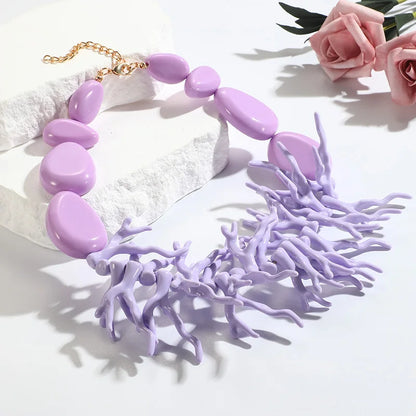 Cami Coral Necklace