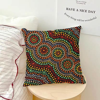 Aborigine Art Cushion Cover