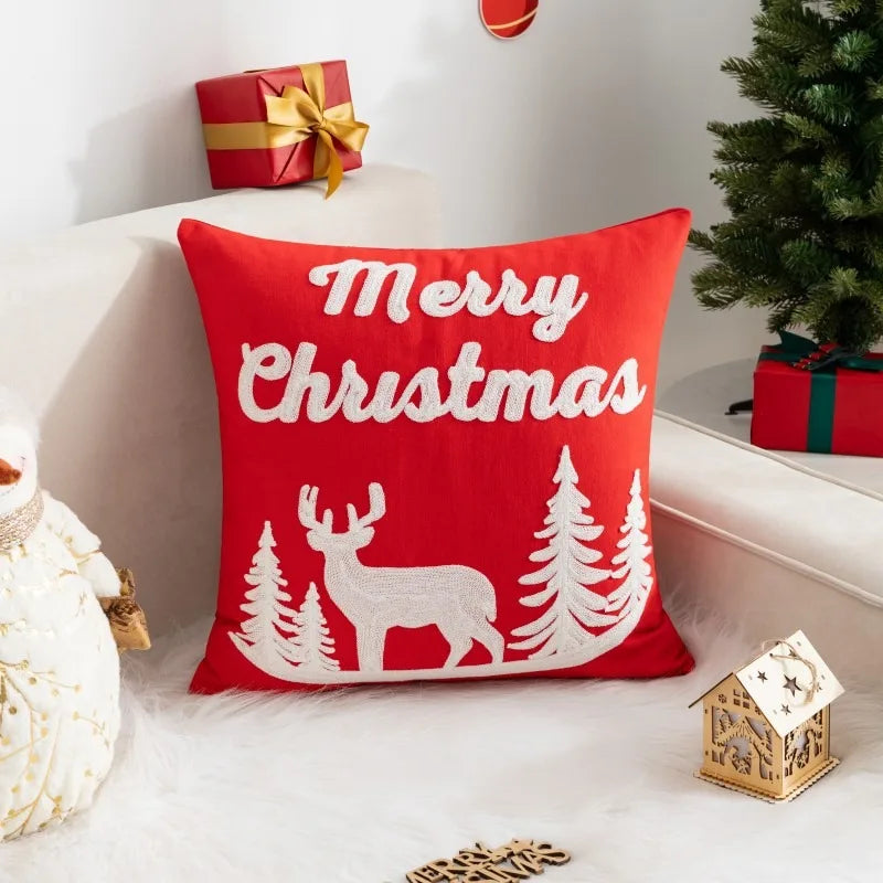 Cartoon Christmas Cushion Cover