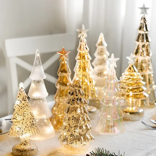 Glowing Christmas Tree Table Ornament