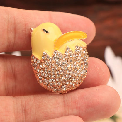 Hatched Chicky Brooch
