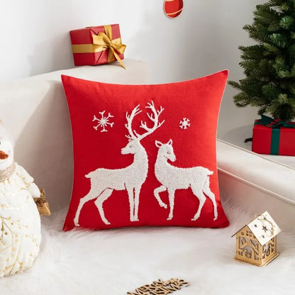 Cartoon Christmas Cushion Cover